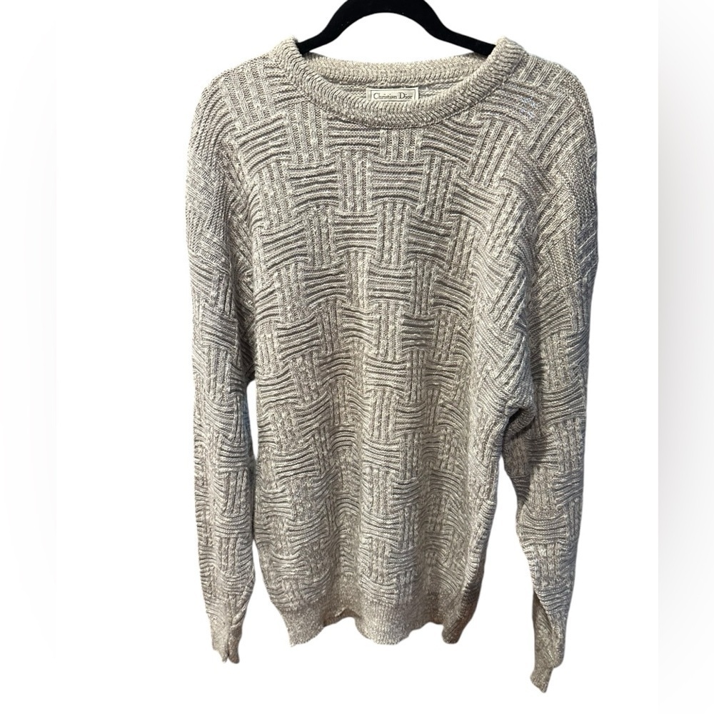 Christian Dior 100%cotton mens sweater size M